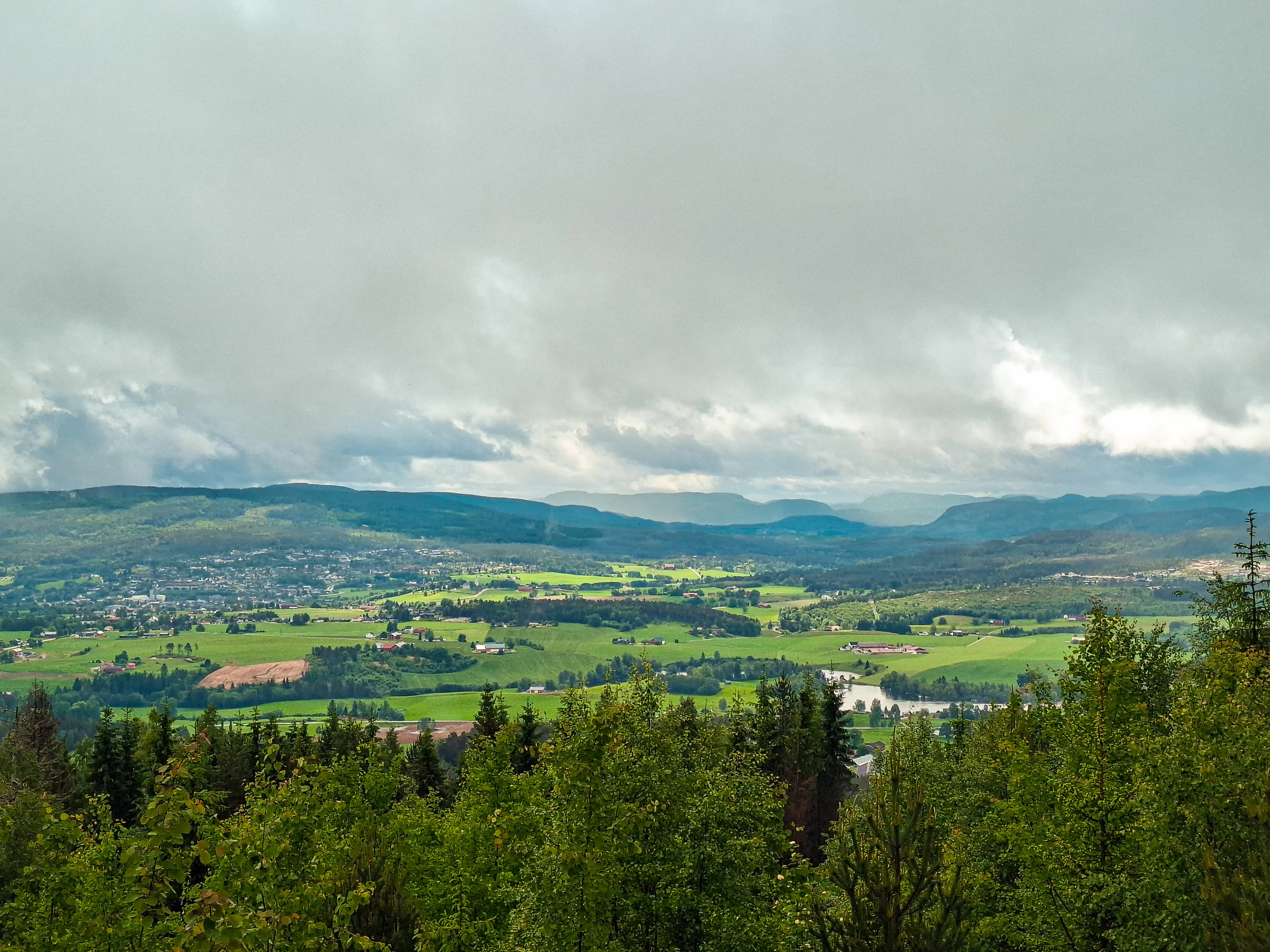 Norsk landbrukslandskap i Telemark